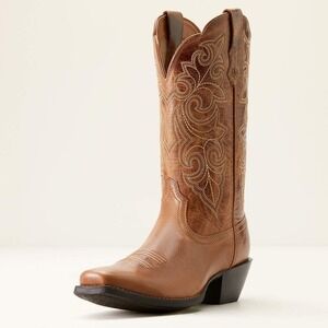Ariat® (Women's 11 B) Round Up™ Performance Western Boots in Russet - $200